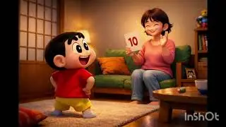 Shinchan Funny Dance Show at Home | AI Cartoon Animation | Kids Entertainment |  Shinchan Animation 