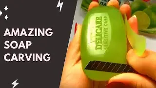 Satisfying ASMR Video | Soap Carving