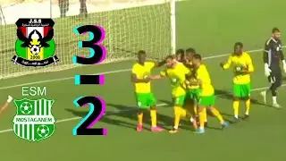JS AOURA VS ES MOSTAGANEM (3-2), R&Eacute;SUM&Eacute; ET BUTS DU MATCH.