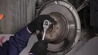 Hvordan bytte Bakre bremseklosser, Bakre bremseskiver på BMW 7 E65 [Bruksanvisning]