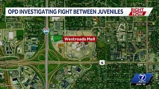 Omaha police investigate fight between juveniles outside of Westroads Mall