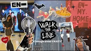 [ENGENE-loG] | ENHYPEN Chicago Tour 25&rsquo; Vlog | Concert + Exploring + Food! 🤤🫶🏼🦇