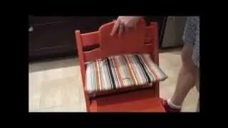 Stokke Tripp Trapp. Как установить и отрегулировать сидение.