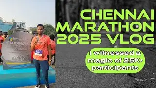 Chennai Marathon 2025 | சென்னை மேரத்தான் | 10Km Marathon | நம்பமுடியாத அனுபவம்! 🏃‍♂️🏃‍♀️