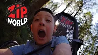 Riding The LONGEST Alpine Forest ROLLER COASTER In UK - Zip World Fforest Betws-Y-Coed