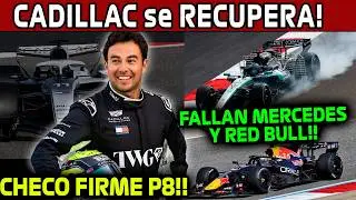 CADILLAC SIGUE AVANZANDO!! CHECO en LA PELEA!! TEST F1 2026!! RED BULL y MERCEDES FALLAN!! BAHREIN