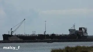 Zooming in on... Stena Immaculate damage..BIG hole with Nikon P1000