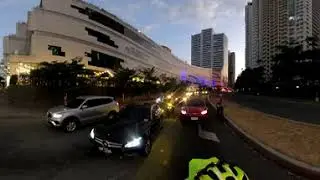 SM Aura Bike Parking to Eight Forbes Town Road 360° VR Bike Commute