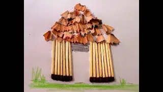 Craft ideas | house craft work | matchstick craft ideas