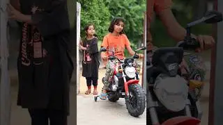 Garib Baccha or Motorcycle 🏍 sad story #shorts #emotional #car #viral