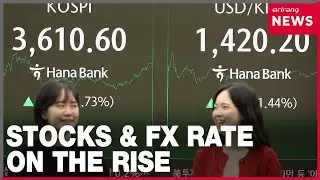 KOSPI breaks 3,600 mark amid concerns over rising won-dollar exchange rate