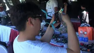 Drone racing world cup takes place in Bali