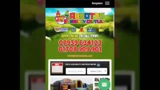 Book online with Abbotts Bouncy Castles