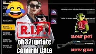 Free fire advance sarver/OB32update confirm date