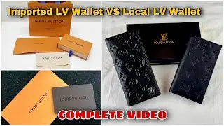 Imported LV Wallets VS Local LV Wallet || Versace Pakistan || Branded Wallet