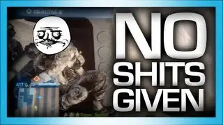 Battlefield 3: No shits given