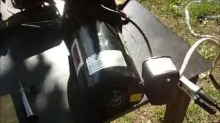Water pump converted to belt drive, (well jet pump) How-to
