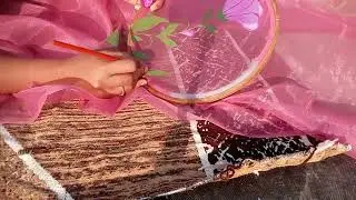 Hand painted suit 