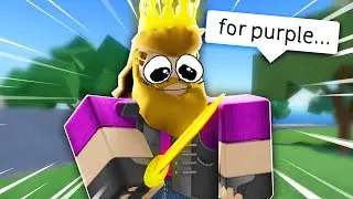 i went PRO for PURPLE TEAM... (Arsenal Roblox)