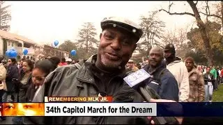 Thousands Take Part In Sacramento MLK Day March