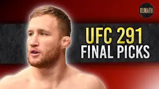 UFC 291 FINAL PICKS | DRAFTKINGS UFC PICKS