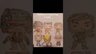 My Wolverine Funko Pop Fanart #marvel #xmen #wolverine #comics
