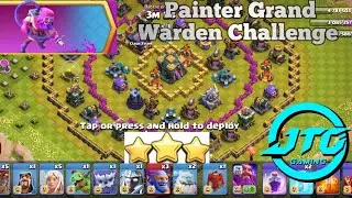 Colour fest | painter warden challenge | three star | Clash of clans