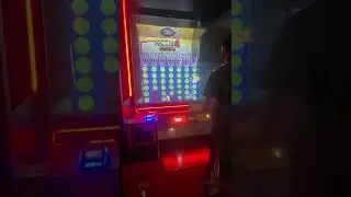 I played Connect 4 Hoops at Dave And Busters