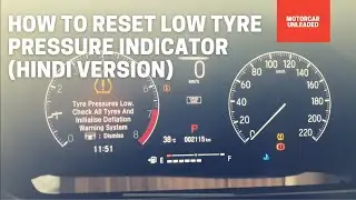 How to Reset the Low-Tire-Pressure Indicator - Honda City 2020 - Deflation Warning System In Hindi
