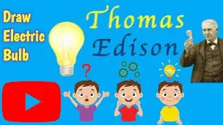 Electric Bulb | Bulb | Draw Bulb | Draw Electric Bulb | How to Draw Electric Bulb |   Drawing Bulb. 