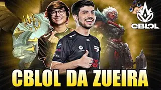 ROBO e TIN VOLTANDO aos VELHOS TEMPOS - CBLOL DA ZUEIRA