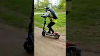 segway p100s mini jump. drop