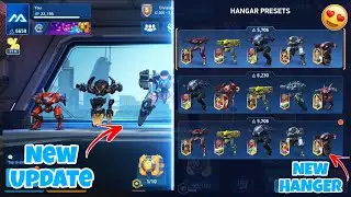 NEW UPDATE! NEW HANGER SYSTEM & REDESIGN MECHS😍|MECH ARENA