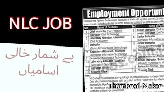New job NLC
