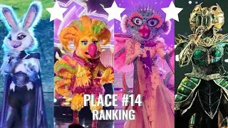 Ranking | Place #14 | The masked singer USA