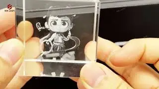 UV Laser Marking & 3D Crystal Engraving Machine | High Precision Cold Processing