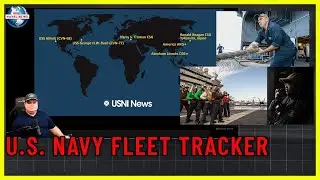 U.S. Navy Fleet Deployments Around the Globe