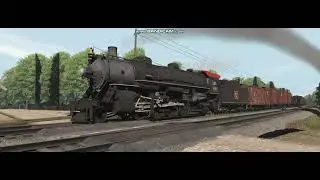 Colorado & Southern Steam Freight Runby