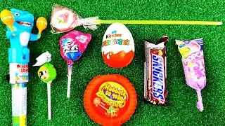 ASMR Candy Unwrapping 🍭 Colorful Lollipop Sounds