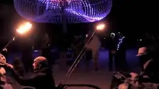 Janover & reSunator on the RealmsMobile &bull; Fire-Drum-Trike &bull;&nbsp;Burningman 2012