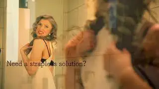 STRAPLESS ADHESIVE BRA