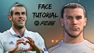 Create Gareth Bale face - FC26