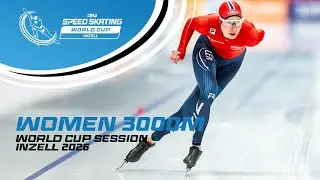 Wiklund Cruises To Victory And Track Record ⏱️ Women 3000m | Inzell 2026 | #SpeedSkating