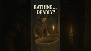 They Thought Bathing Could Kill You?! 🚿☠️ | Medieval Hygiene #shorts