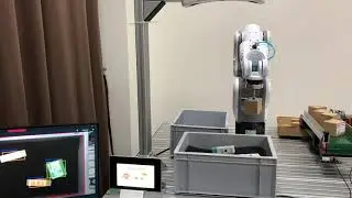 3D Vision Picking and Sorting using Nachi Robot