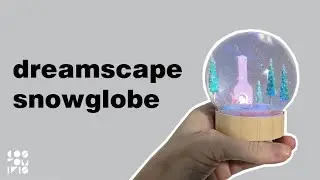 Can I fit a mini world into a snowglobe?