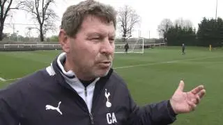 Harry Kane & Tom Carroll sharpening their shooting | Training With Spurs