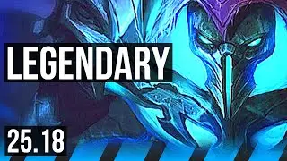 VIKTOR vs FIZZ (MID) | Legendary | EUW Master | 25.18