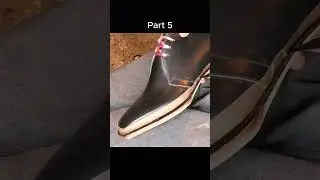 Handcrafted Leather Shoes from Scratch 🧵 | Artisan Shoe Making Process