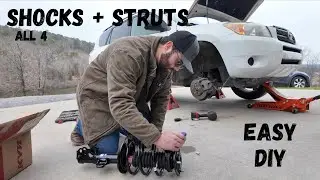 RAV4 Ride Fix: Replacing All 4 Shocks/Struts (2006&ndash;2012 RAV4 4WD)